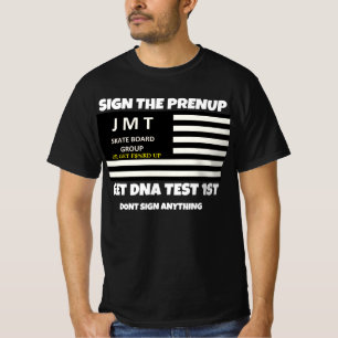 ASSINE O CONTRATO ANTECIPADO DE CASAMENTO Camiseta