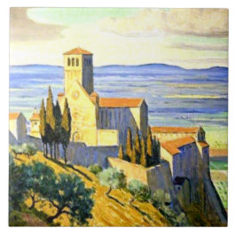 Assisi, Itália - pintura de arte