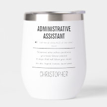 Assistente Administrativo Personalizado Engraçado