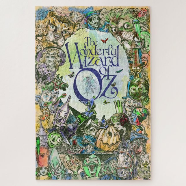 Assistente Clássico de Oz Quebra-cabeça - 1000 peç (Vertical)