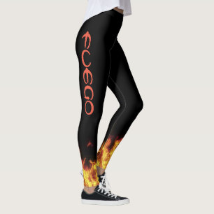 Assistente de incêndio Leggings FUEGO executando 