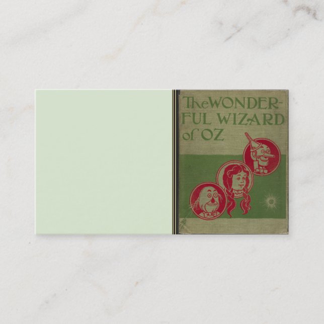 Assistente de Oz Cartão de visita (Frente)