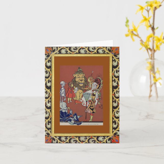 Assistente do Cartão de Saudação Oz (Flor Amarela)