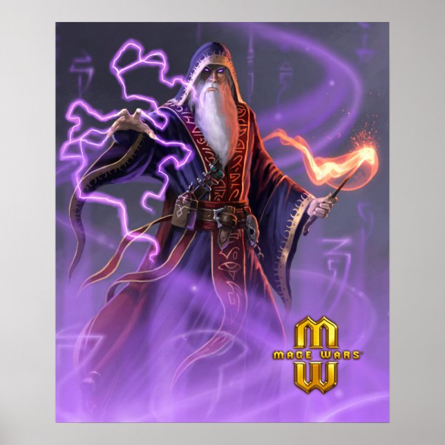 Assistente do Mage Wars® do Sortilege Poster (20x2 (Frente)