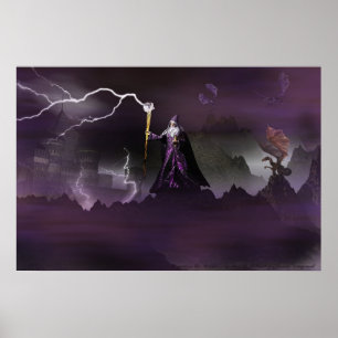 Assistente na Poster de Montanha por Michelle Wild