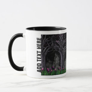 Assistindo a Lua da minha Janela Caneca