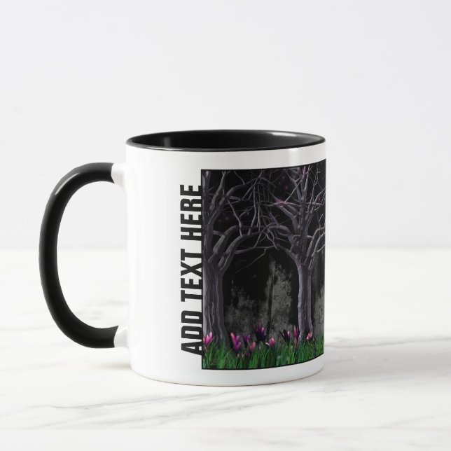 Assistindo a Lua da minha Janela Caneca (Esquerda)