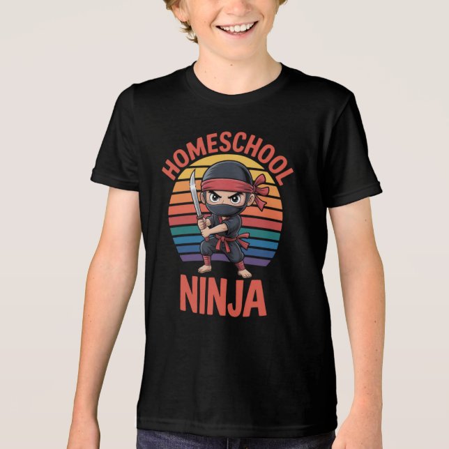 Assunto: Homeschool Ninja Kids - Cute Chibi Ninja (Frente)