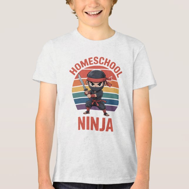 Assunto: Homeschool Ninja Kids - Cute Chibi Ninja (Frente)