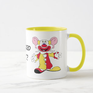 ASSUSTADO YET? Palhaço de Orelhas Grandes Caneca d
