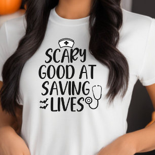 Assustador Em Salvar Vidas Enfermeira De Halloween