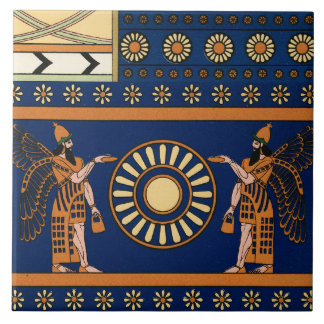 Assyrian Deity Called an Apkallu or Winged Genius