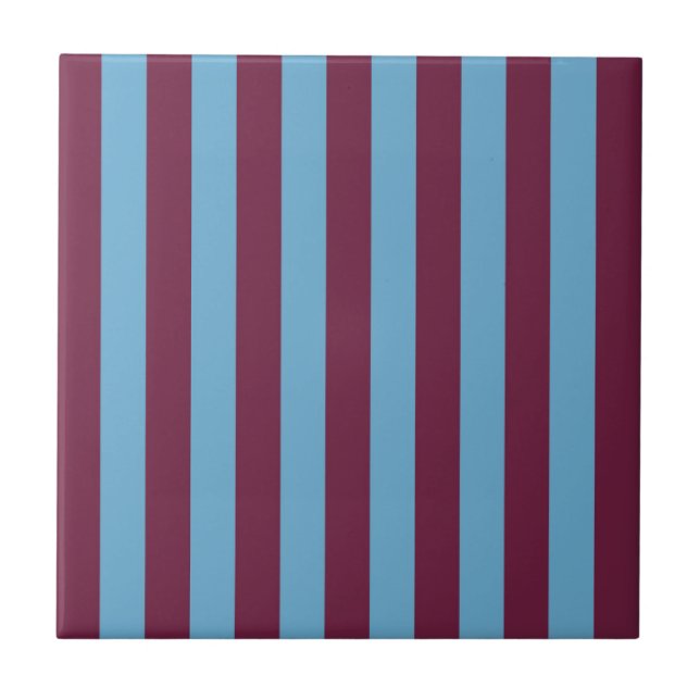 Aston Villa stripes football club colors premier l (Frente)