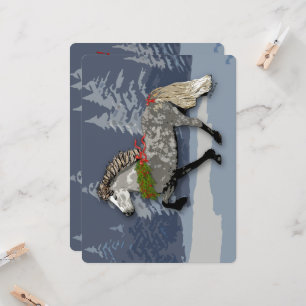 Astrid para as Festas de Natal Cavalo Islandês Lin