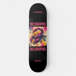 Astrologia Grafite Zodiac Scorpio skate