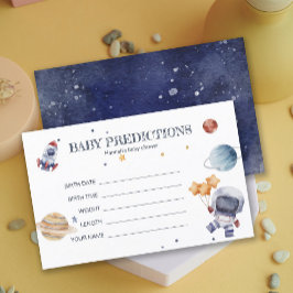 Astronaunt Rocketship BabyShower Adivinha Jogo
