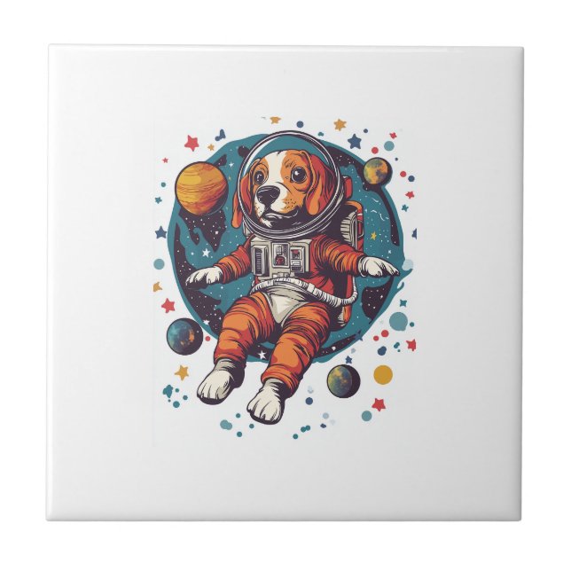 Astronaut Beagle � Cão Explorador Espacial (Frente)