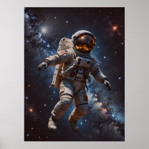 Astronauta Art Poster