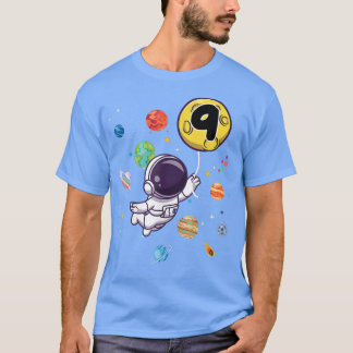 Astronauta Camisetas Astronauta 9º Aniversário
