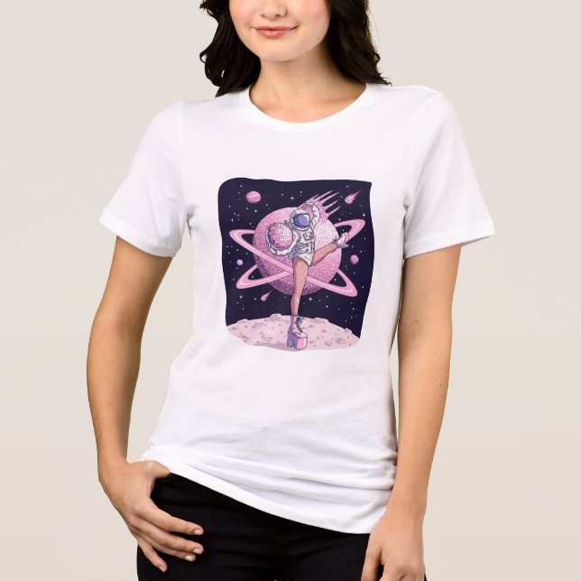 Astronauta Cósmica 💫 Tee 💖 (Frente)