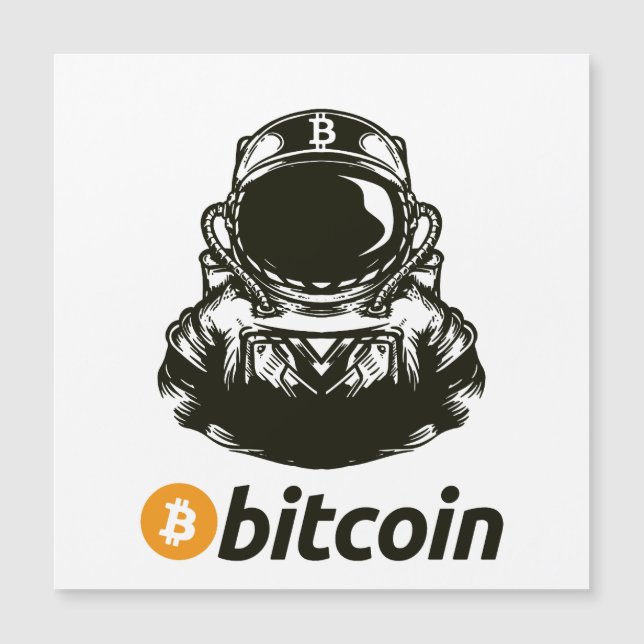 Astronauta Cripto BITCOIN (Frente)