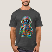 Astronauta de Alebrije: Camiseta Cosmic Guardian