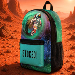 Astronauta de surfe | Mochila estacionada