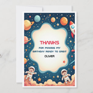 Astronauta do Astronauta do Convite de Aniversário