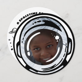 Astronauta do Espaço Exterior Convites Fotográfico