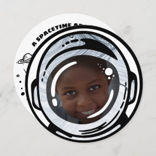 Astronauta do Espaço Exterior Convites Fotográfico
