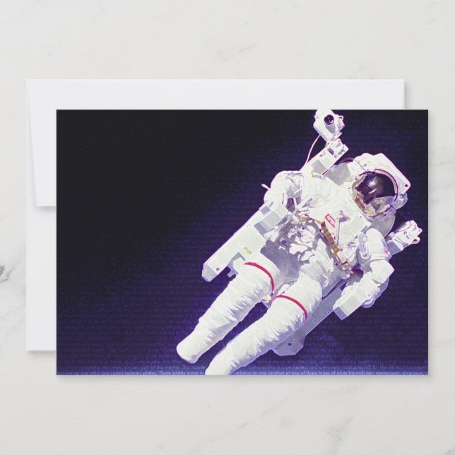 Astronauta dos Estados Unidos (Frente)