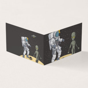 Astronauta e alienígena