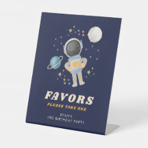 Astronauta Espacial Azul - Sinal de Favoritos