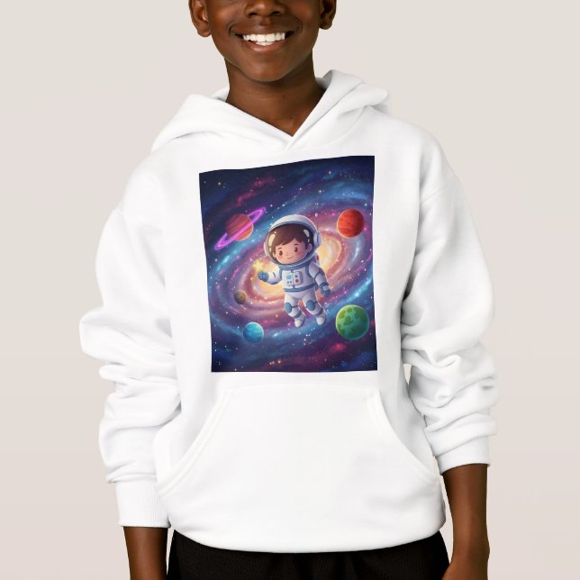 Astronauta Flutuando no Espaço  (Frente)