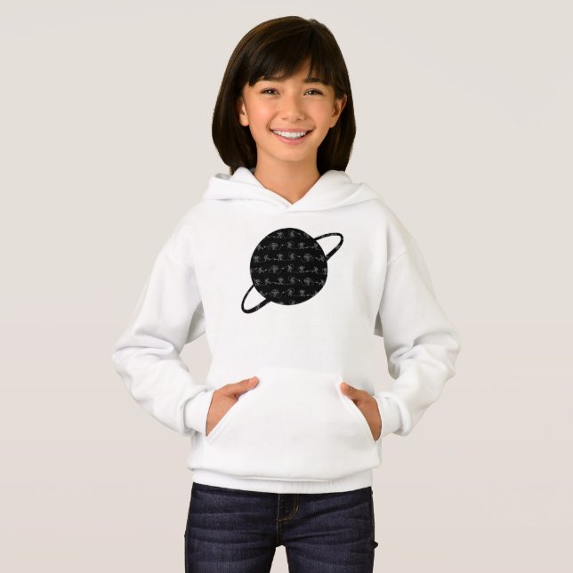 Astronauta Hoodie (Frente Completa)
