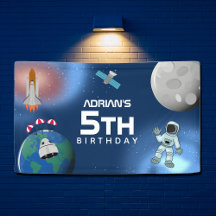 Astronauta na Festa de aniversário do Tema da Galá
