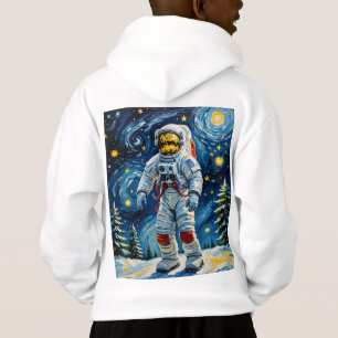 Astronauta na Floresta de Inverno