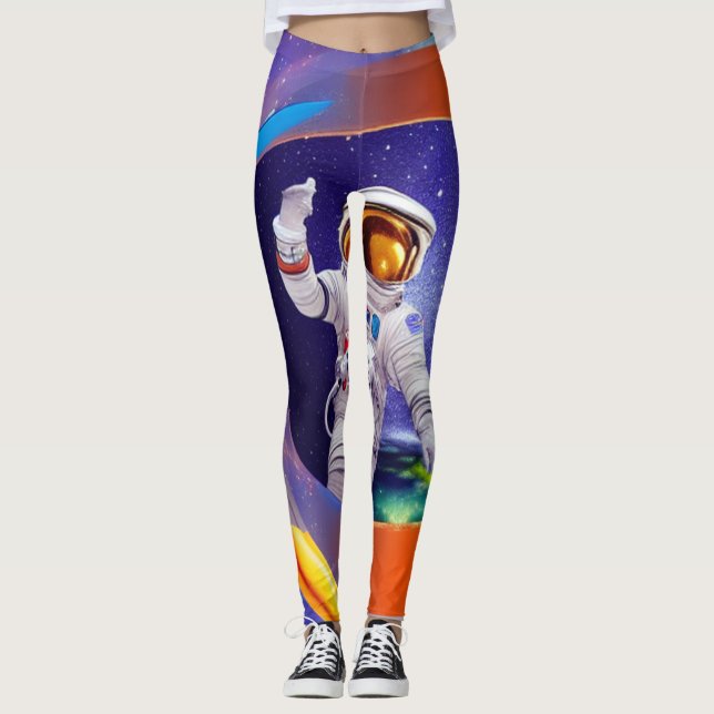 Astronauta Vibes Leggings (Frente)