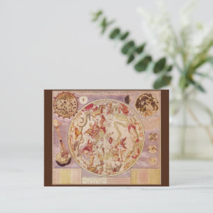 Astronomia Antiga, Mapa Celeste por Carel Allard