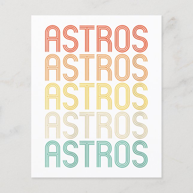 Astros Feminino  (Frente)