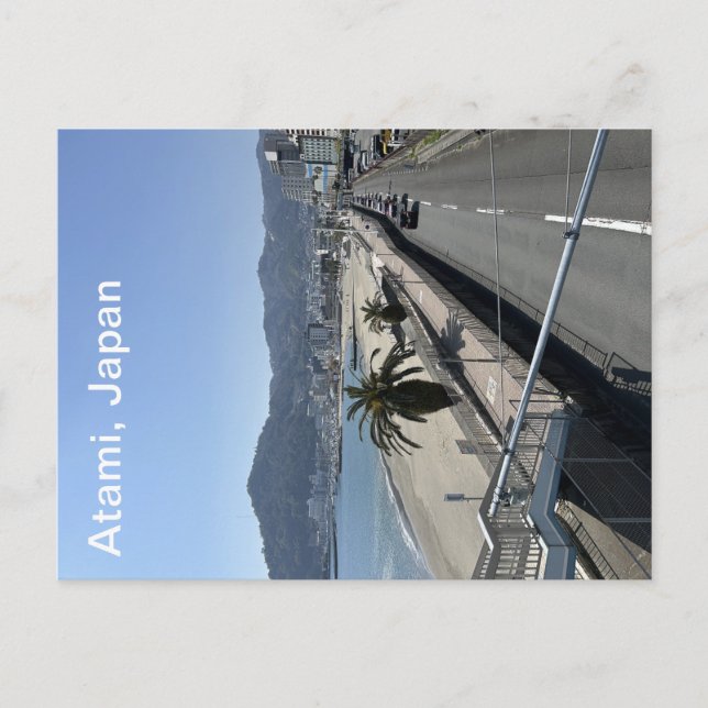 Atami, Japão — cartão postal (Frente)