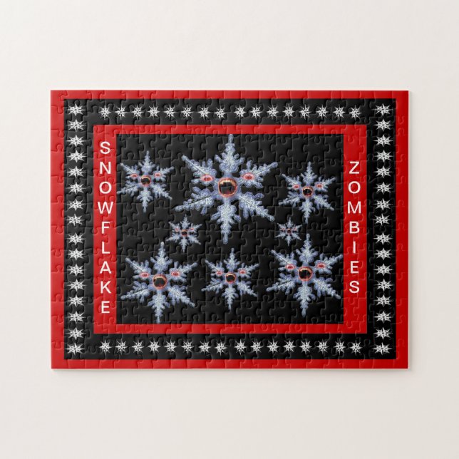 Ataque ao Floco de Neve Quebra-cabeça (Horizontal)