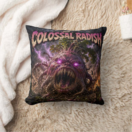 Ataque da almofada colossal avermelhada/rábano