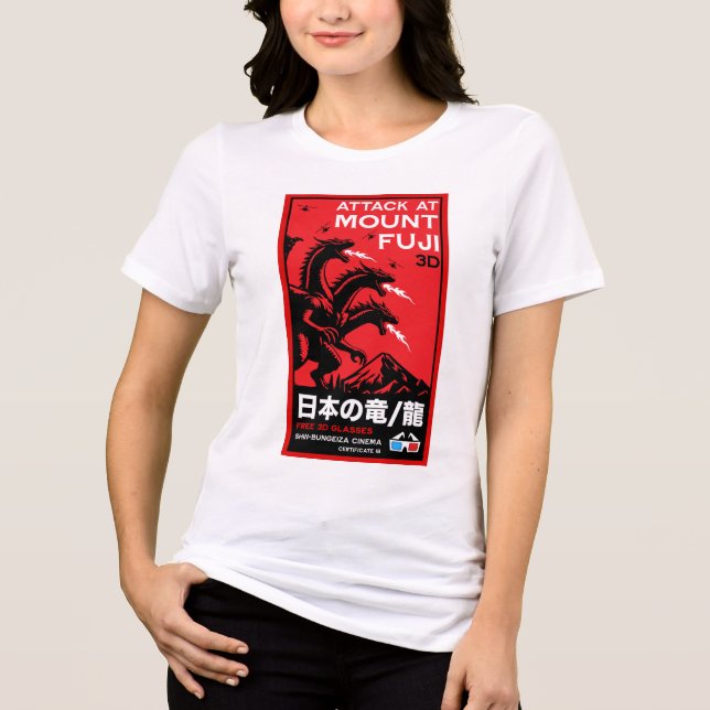 Ataque Kaiju Japonês No Monte Fiji (Frente)