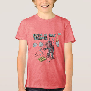 Até A IA Tem Sentimentos - Engraçado Robô Retro Te