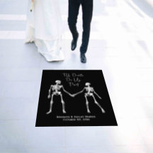 Até a morte nos fazer parte do esqueleto decal do 