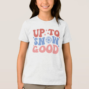 Até a neve boa - Design de inverno divertido