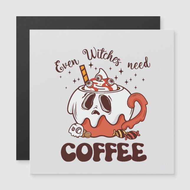 Até Bruxas Precisam De Café (Frente/Verso)