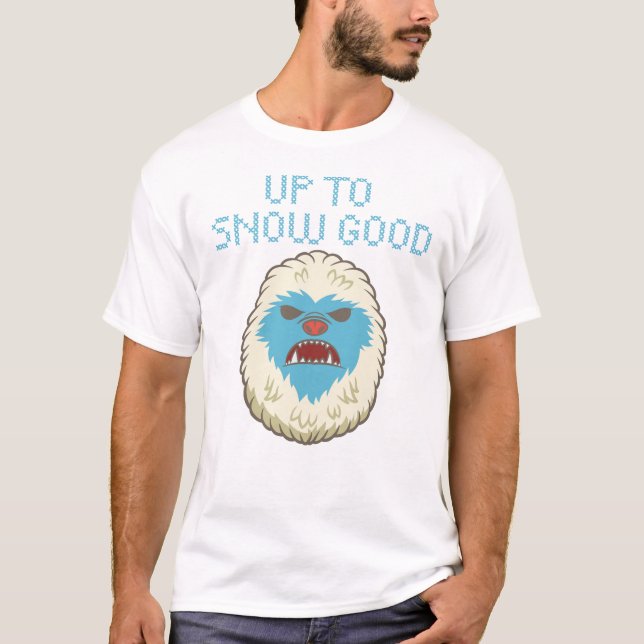 Até camisa do Yeti da neve a boa (Frente)