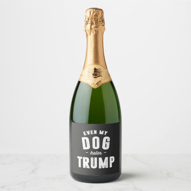 Até Meu Cachorro Odeia Trump Anti Humor (Frente)